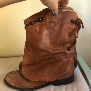 Free People brown boots